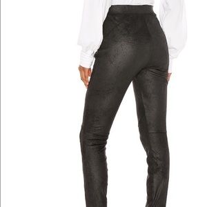 Free People Vegan Suede Skinny Pant